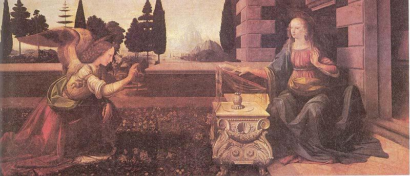 LEONARDO da Vinci Annunciation